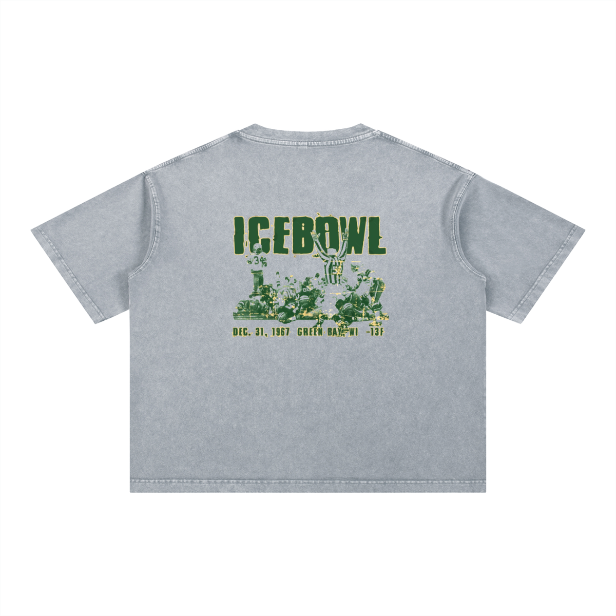 Mineral Wash Boxy Cotton T-Shirt