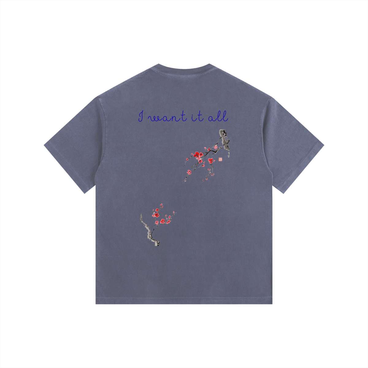 Vintage Washed Oversized Cotton T-Shirt
