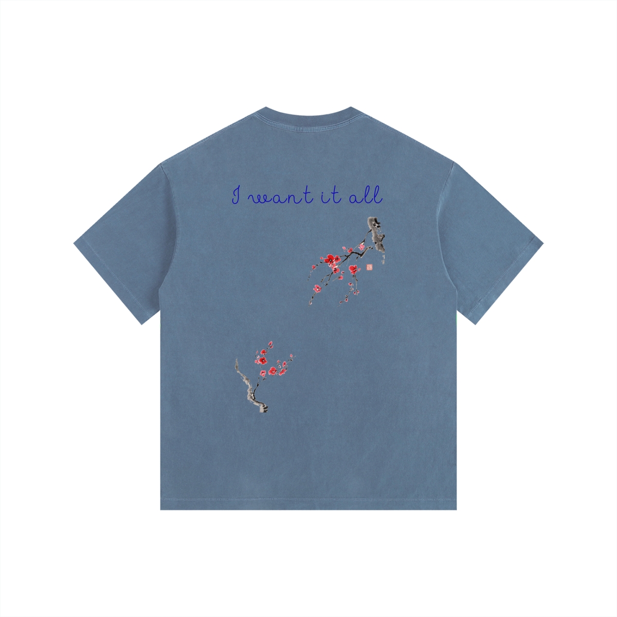 Vintage Washed Oversized Cotton T-Shirt