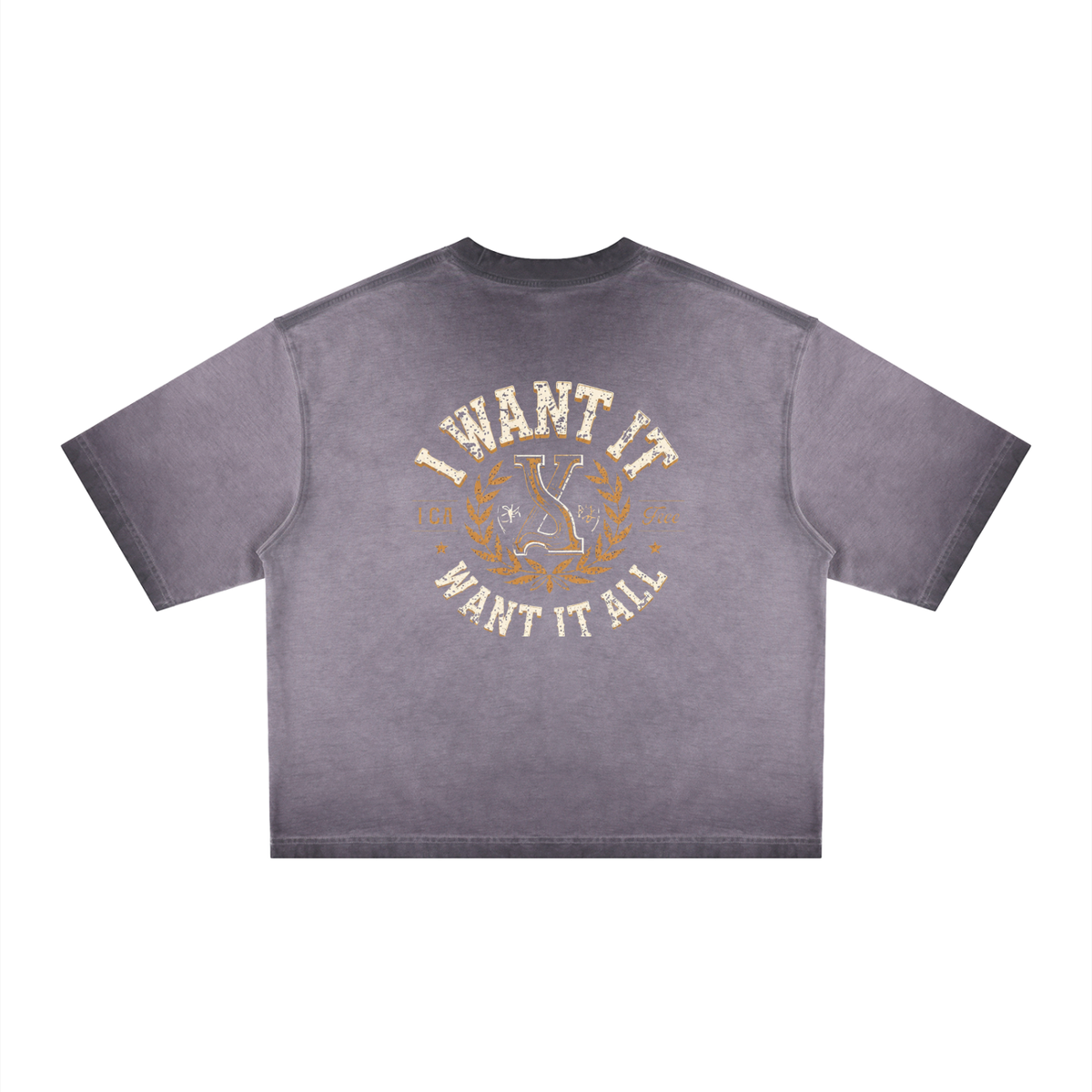 Unisex Reverse Dyed Boxy T-Shirt