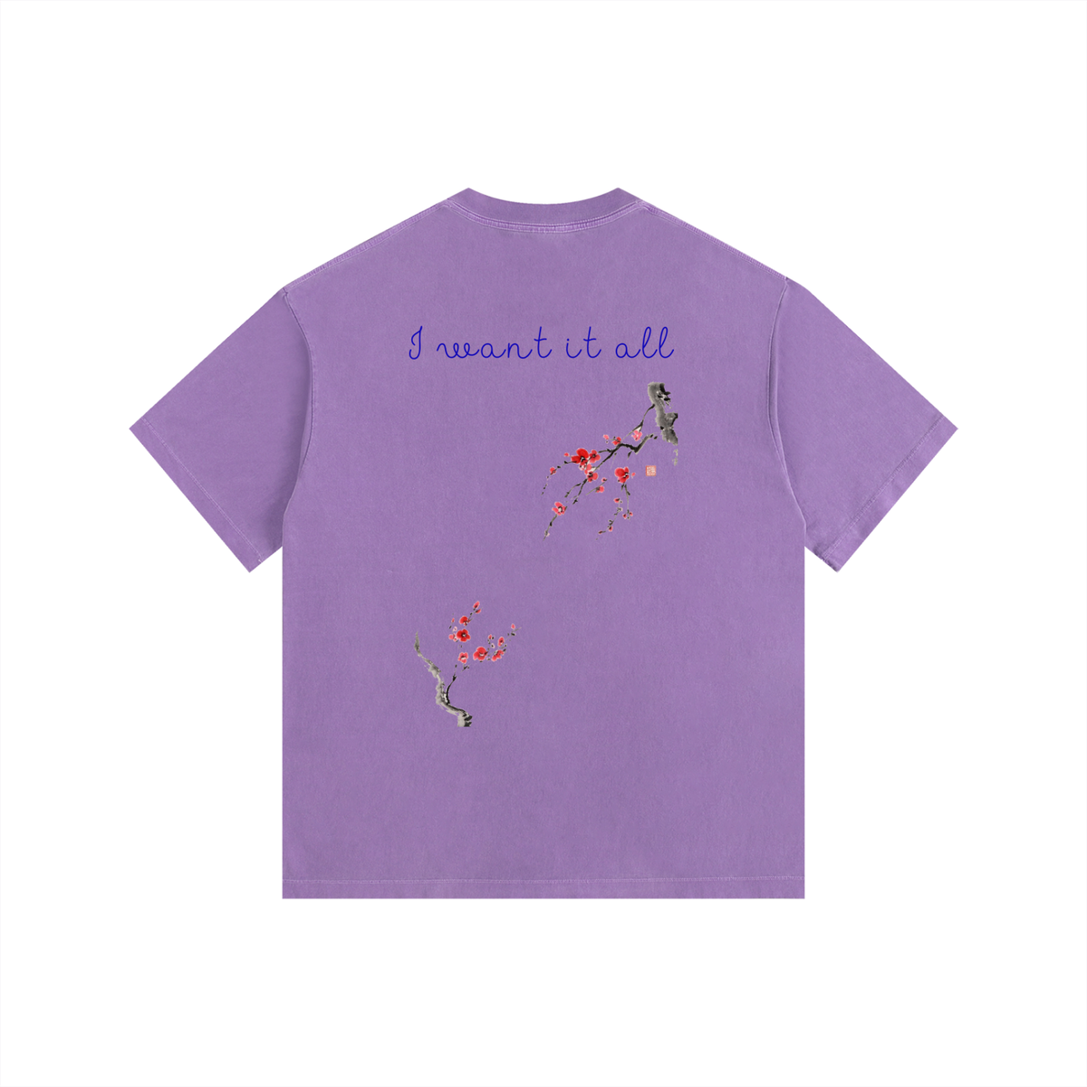Vintage Washed Oversized Cotton T-Shirt