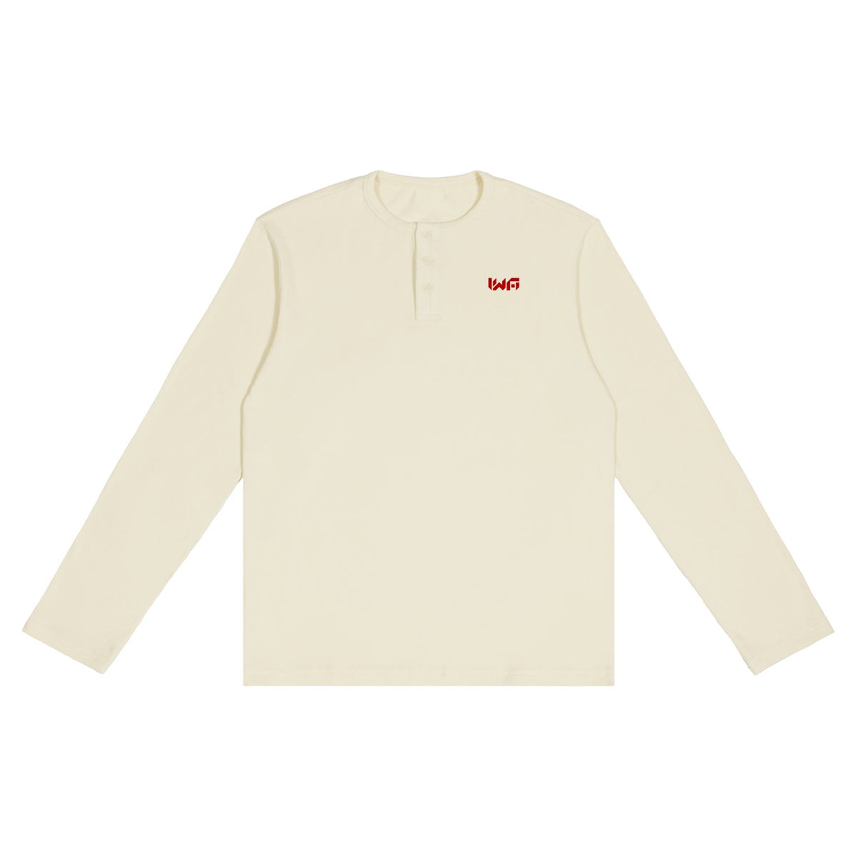 Long Sleeve Henley T-Shirt