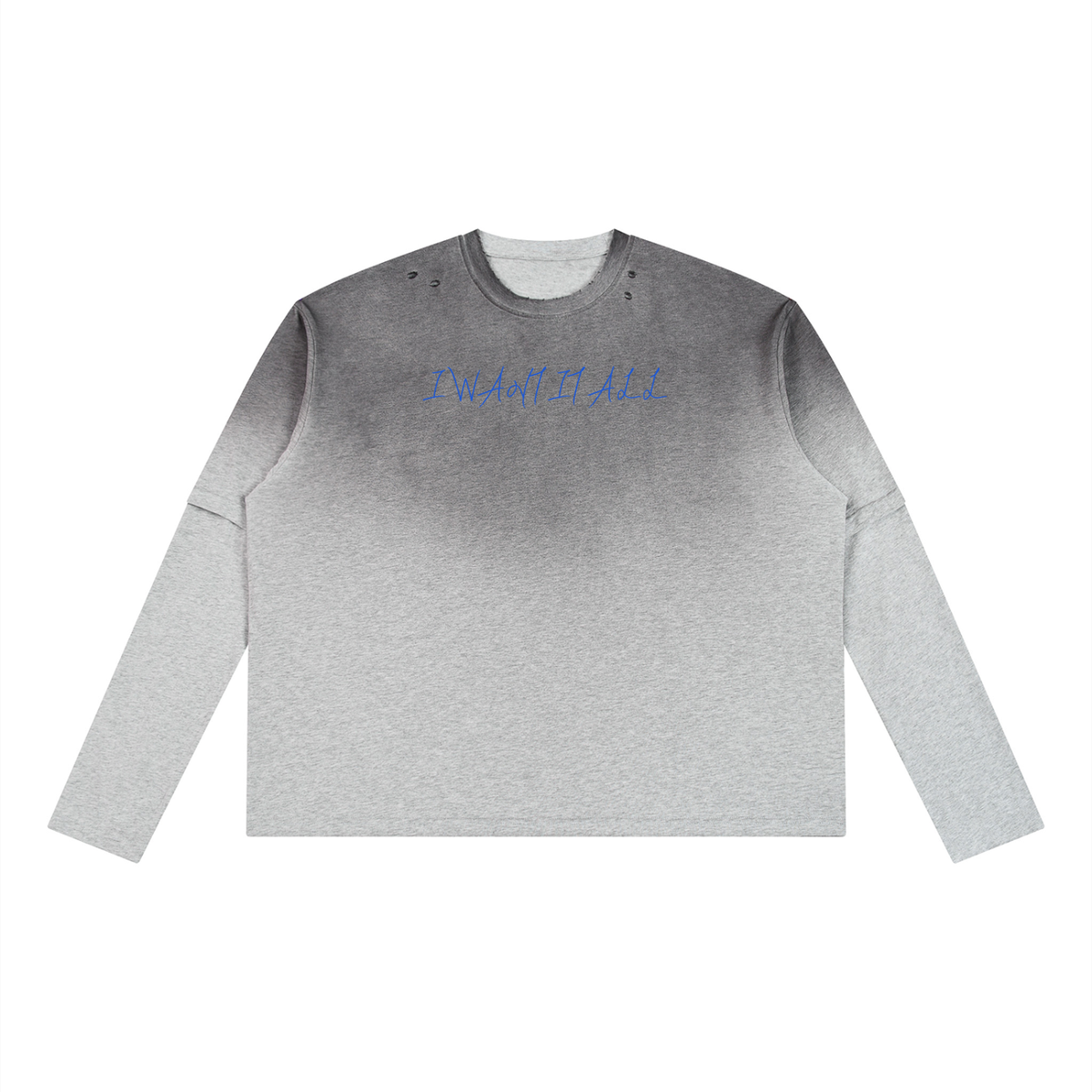 Unisex Vintage Wash Layered T-Shirt