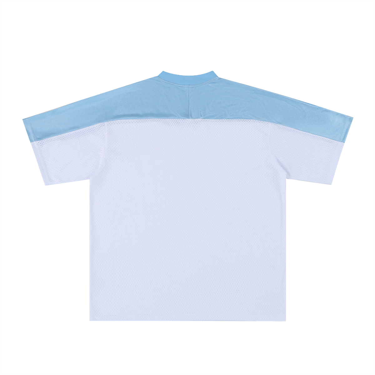 Oversized Mesh V-Neck Soccer Jersey