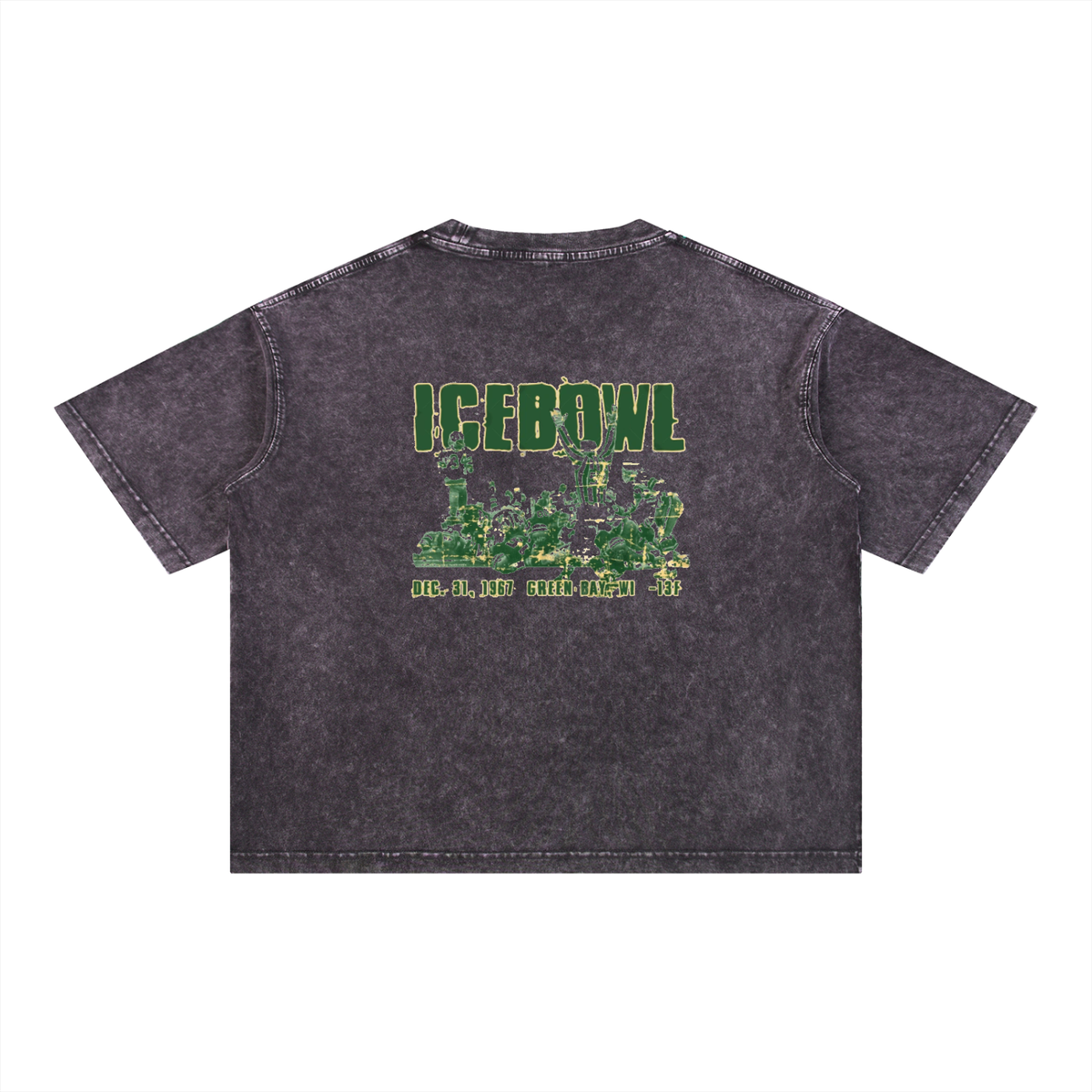 Mineral Wash Boxy Cotton T-Shirt