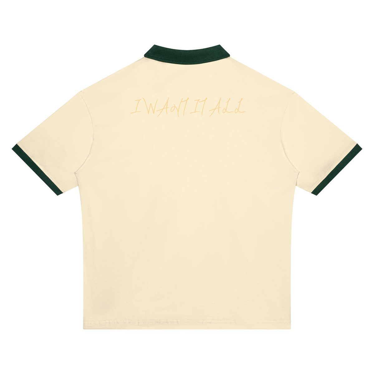 Unisex Color Block Polo Shirt