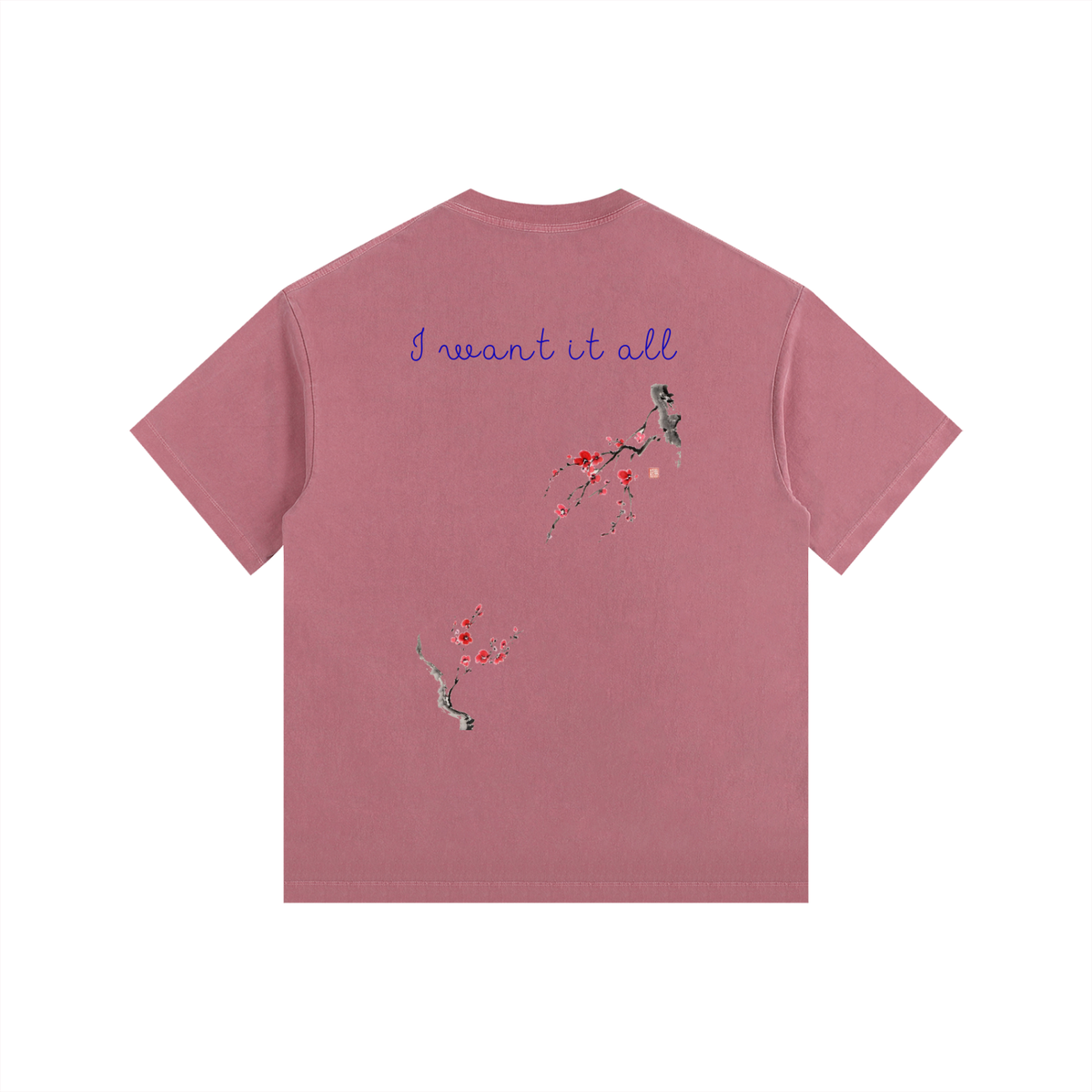 Vintage Washed Oversized Cotton T-Shirt