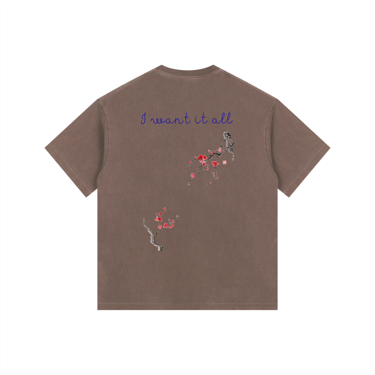 Vintage Washed Oversized Cotton T-Shirt
