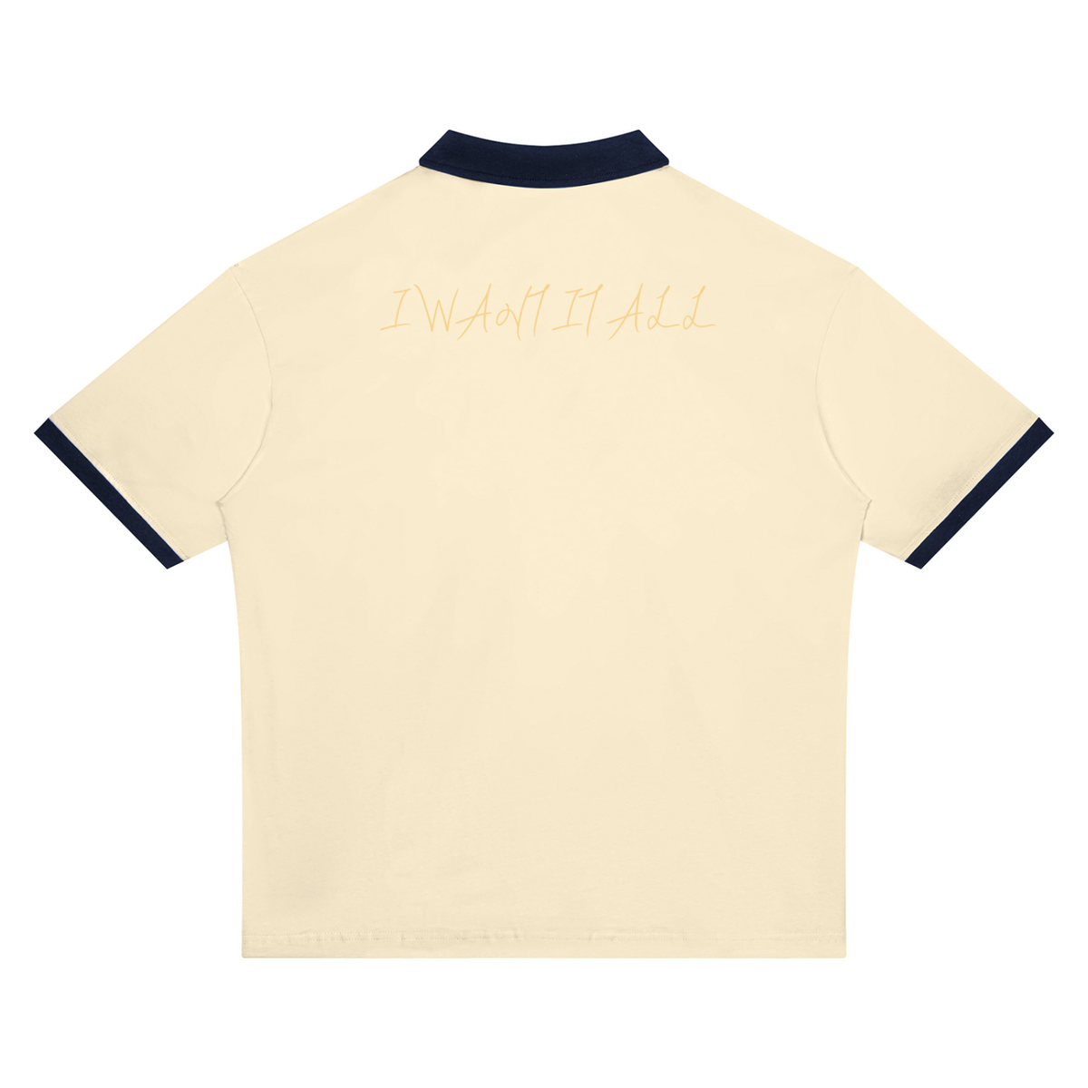 Unisex Color Block Polo Shirt