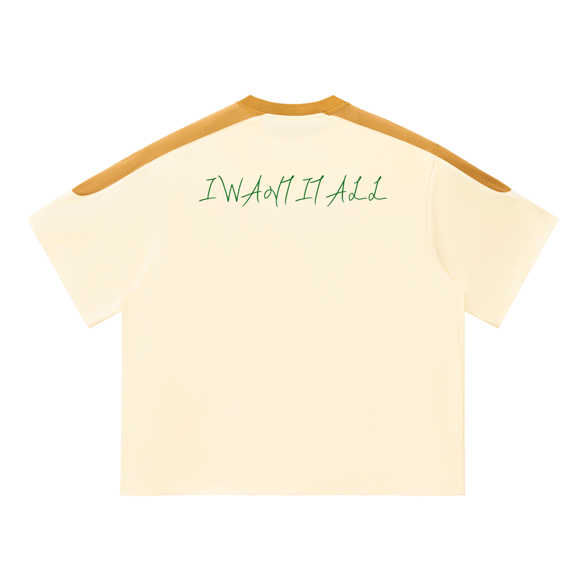 Unisex Color Block Oversized T-Shirt