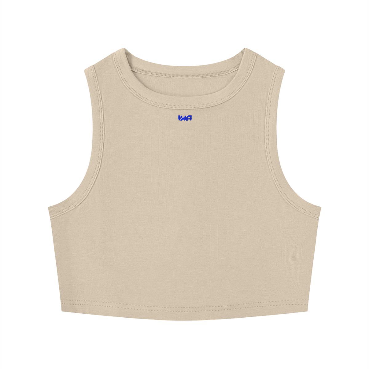 Women's Tight Crewneck Crop Tank Top