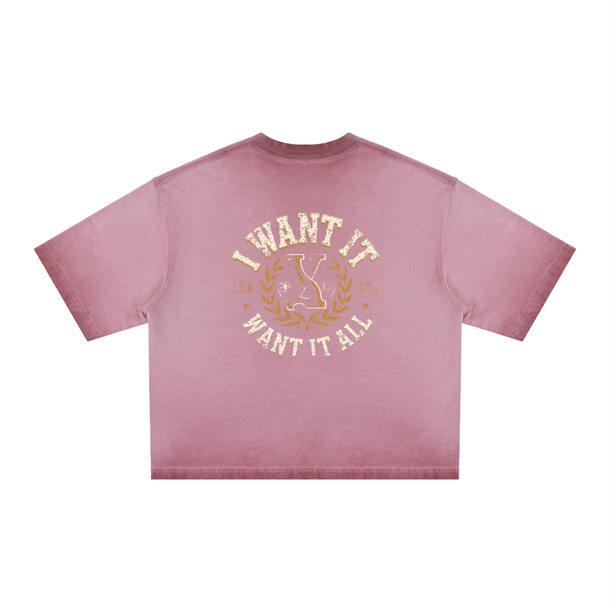 Unisex Reverse Dyed Boxy T-Shirt