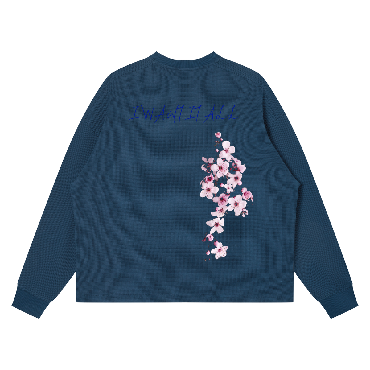 Unisex Waffle Boxy Long Sleeve T-Shirt
