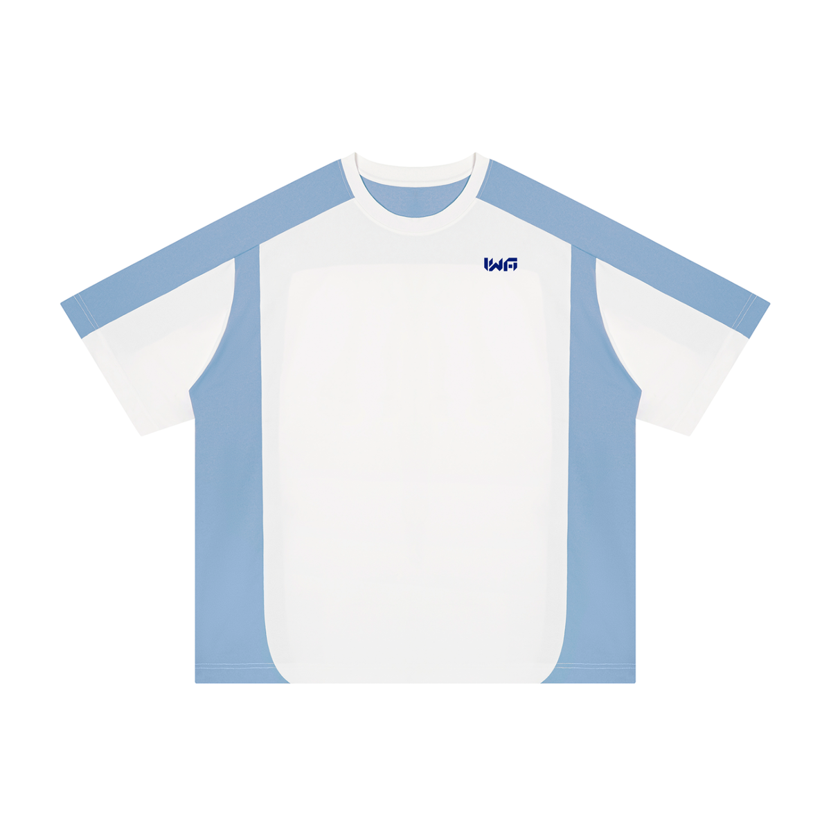Unisex Color Block Loose T-Shirt