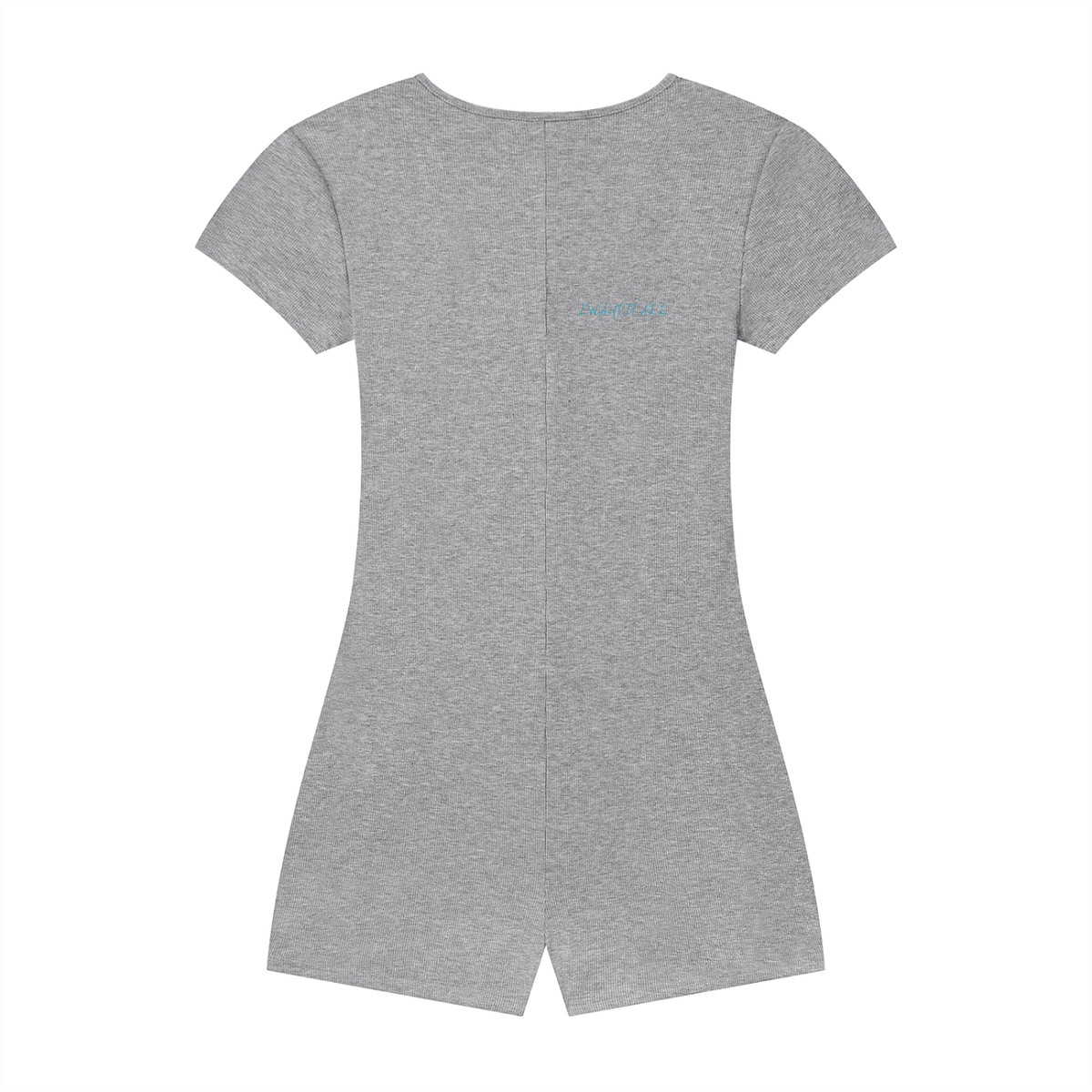 Women's Dual-Function Cape Tie-Waist Romper