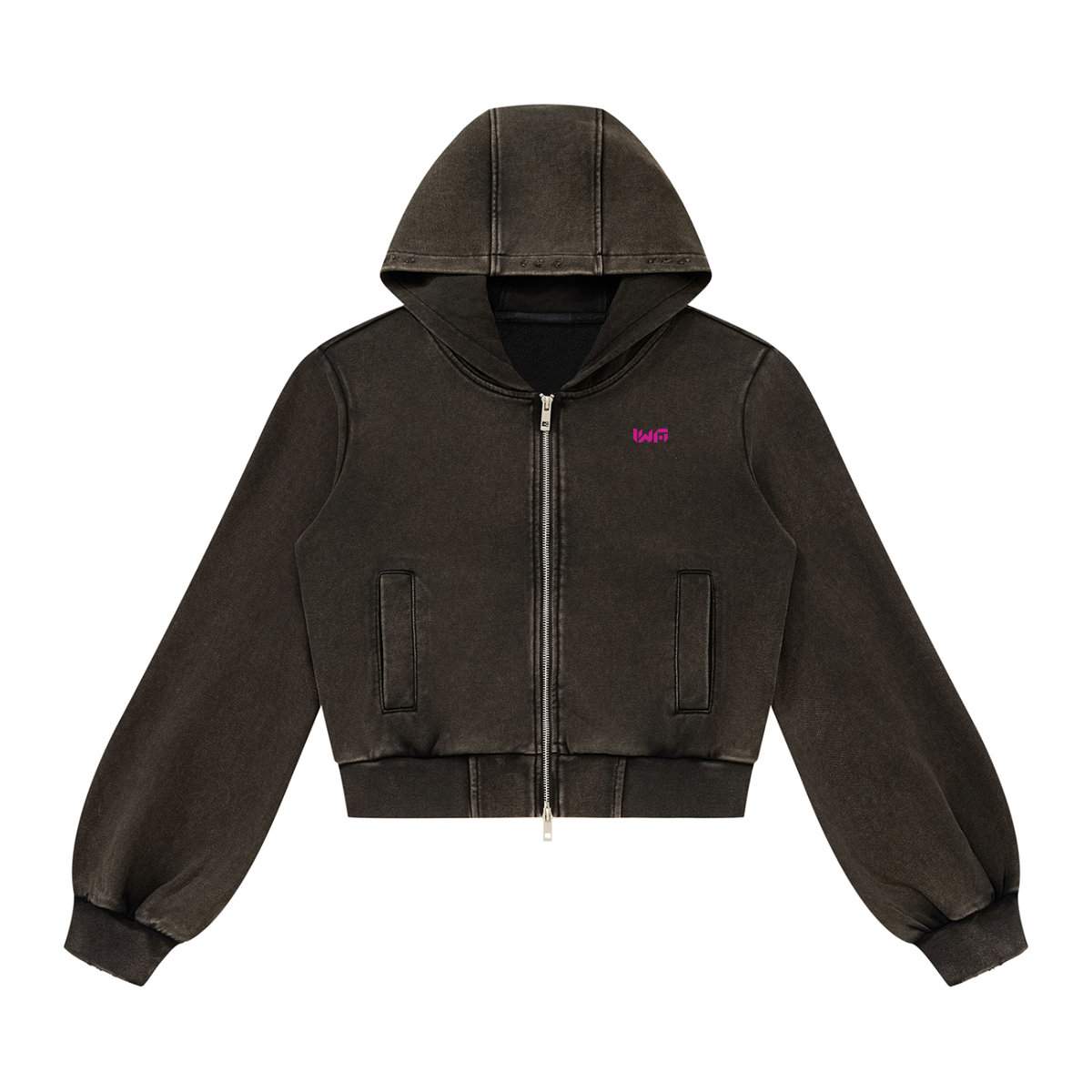 Women’s Vintage Wash Full Zip Hoodie
