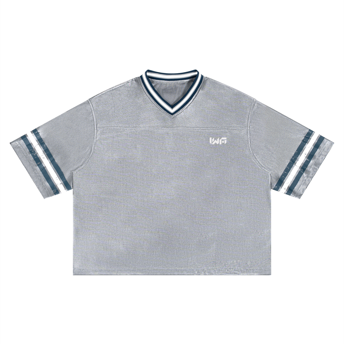 Unisex Boxy Striped Soccer Jersey