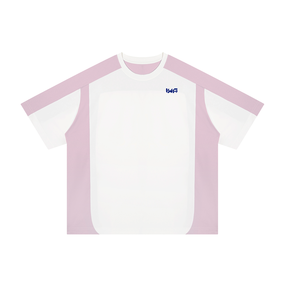 Unisex Color Block Loose T-Shirt