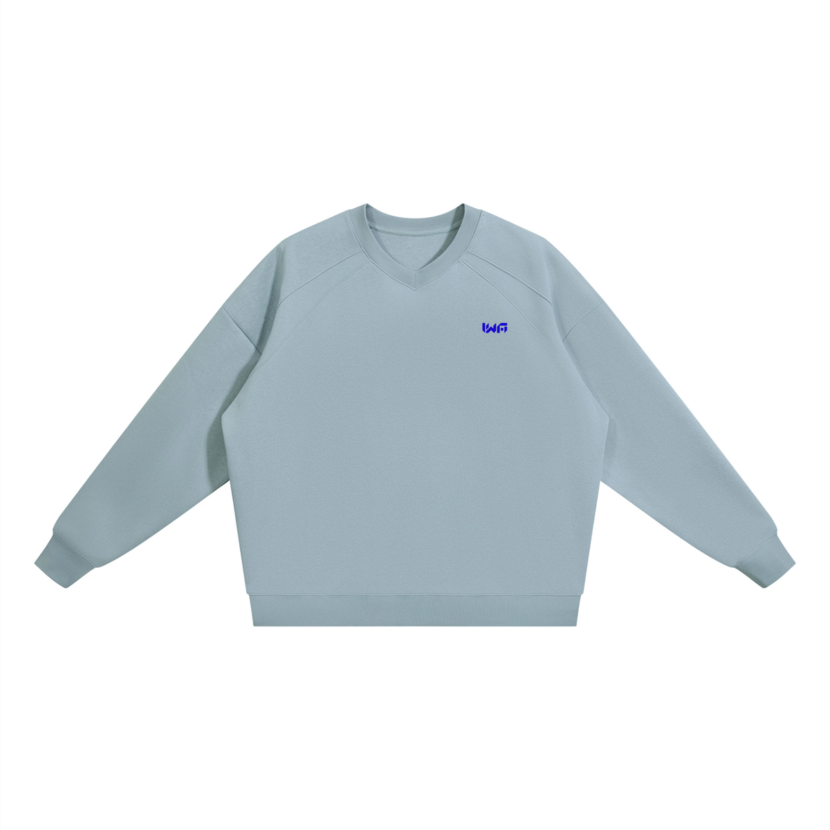 Unisex Oversized V-Neck Sweatshirt
