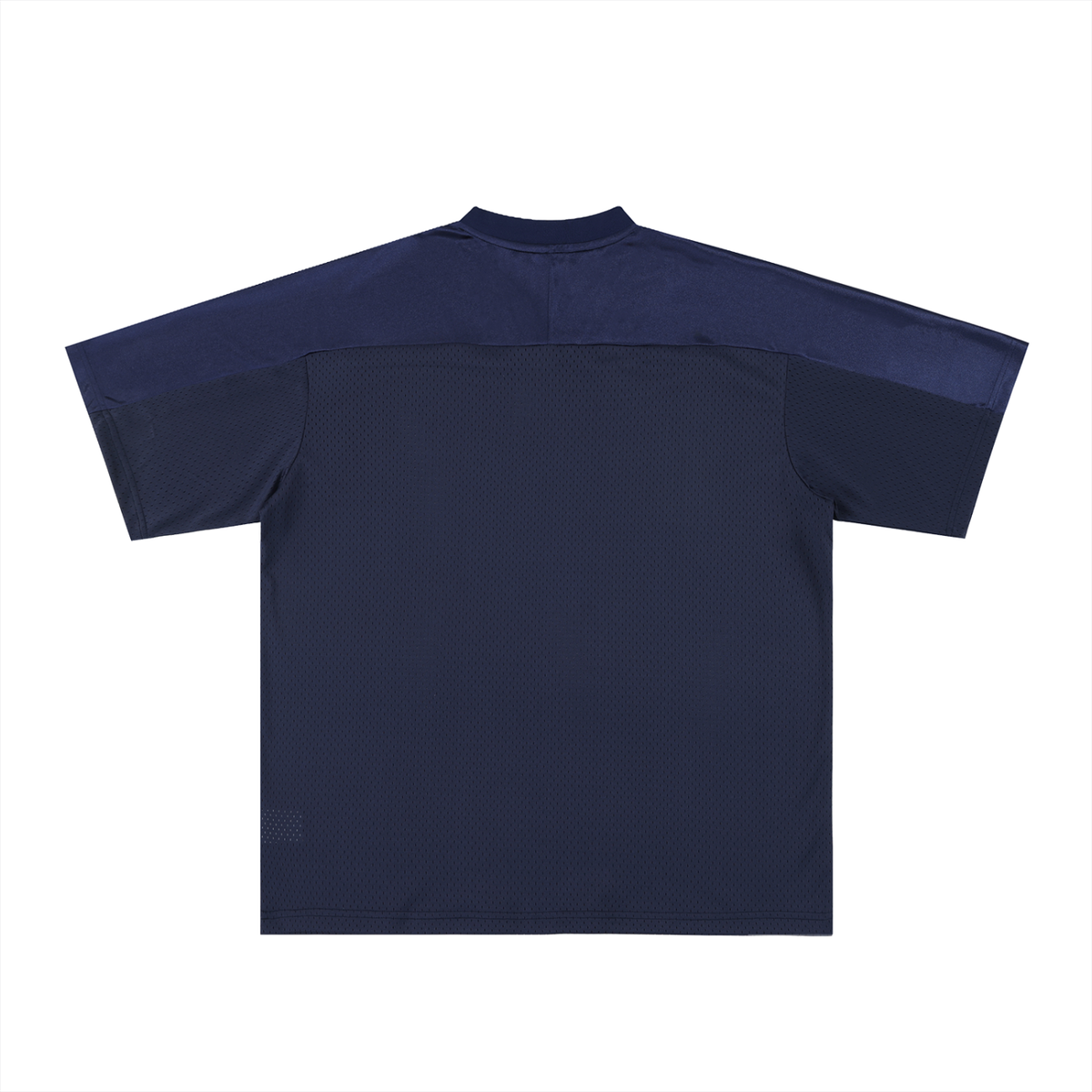 Oversized Mesh V-Neck Soccer Jersey