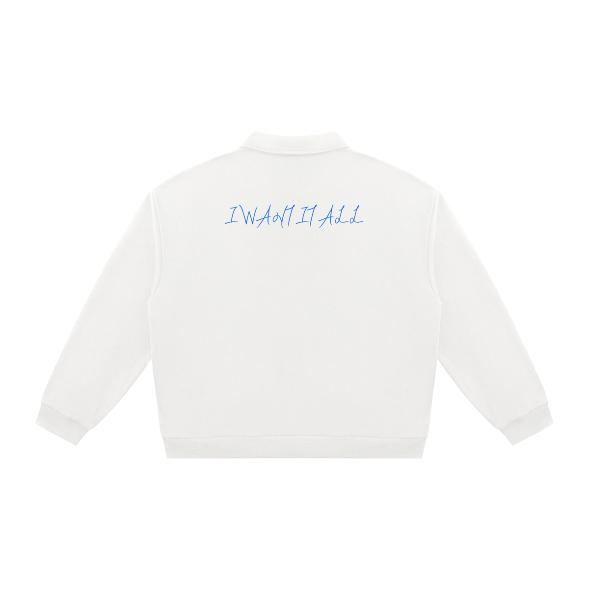 Unisex Oversized Collared Sweatshirt