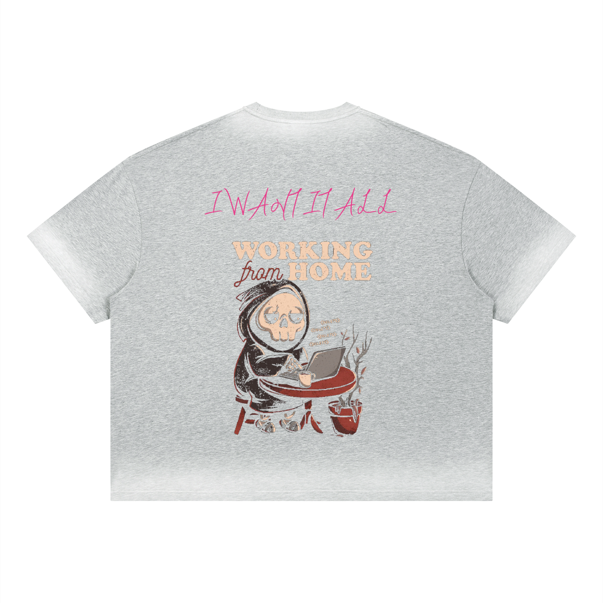 Unisex Boxy Sunfade Vintage Wash T-Shirt