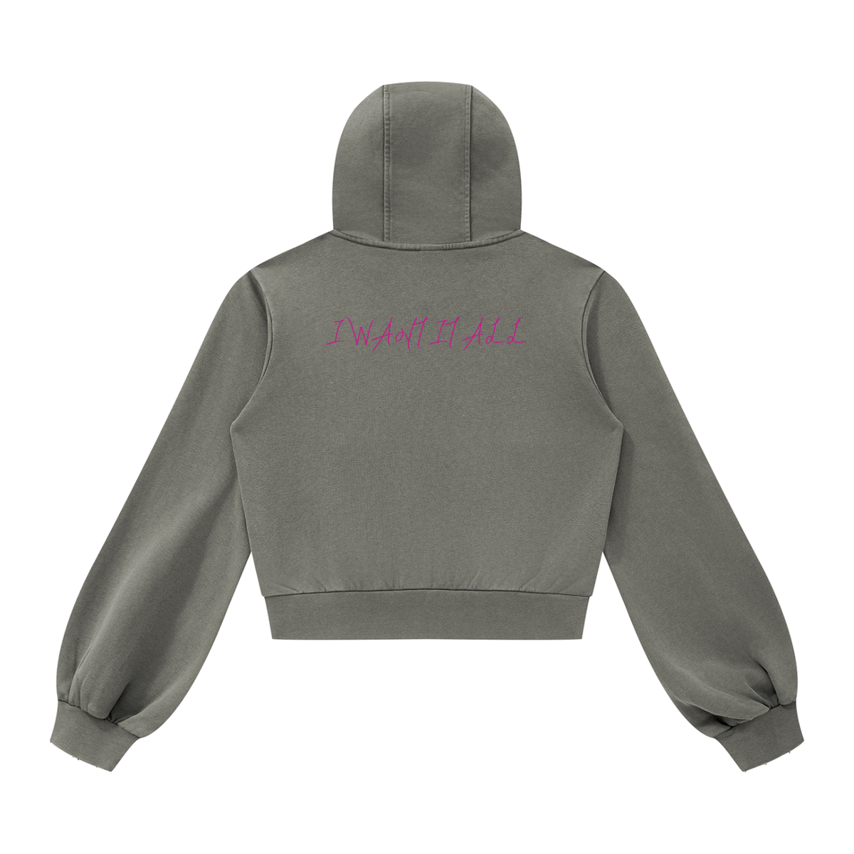 Women’s Vintage Wash Full Zip Hoodie