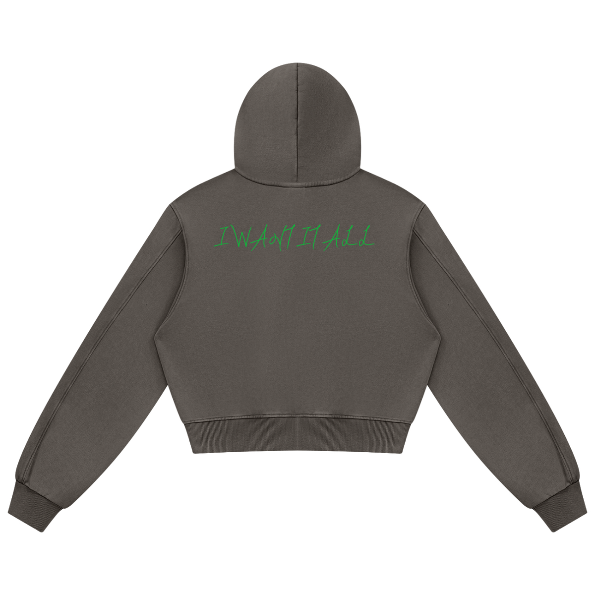 Women's Mineral Wash Full Zip Hoodie