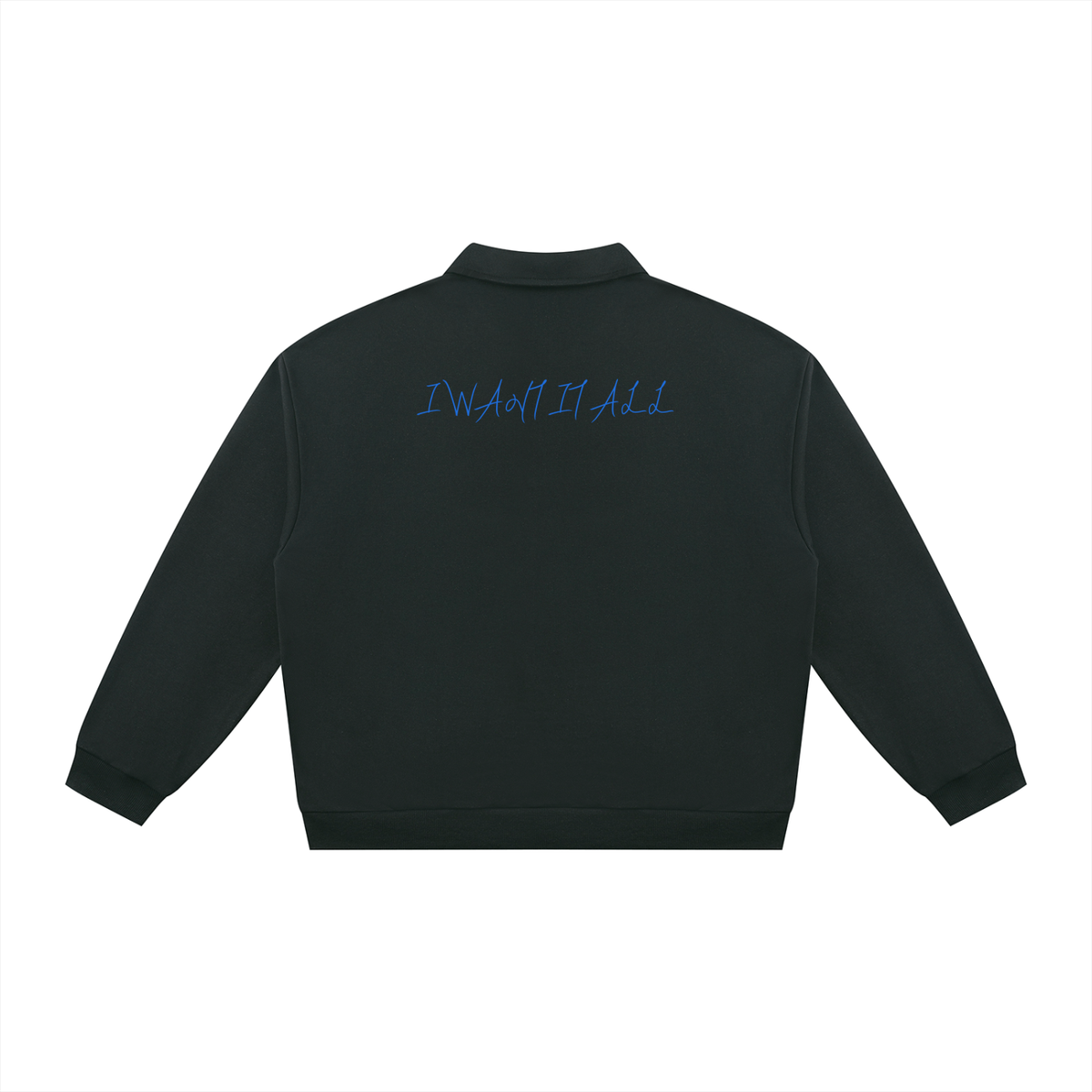 Unisex Oversized Collared Sweatshirt