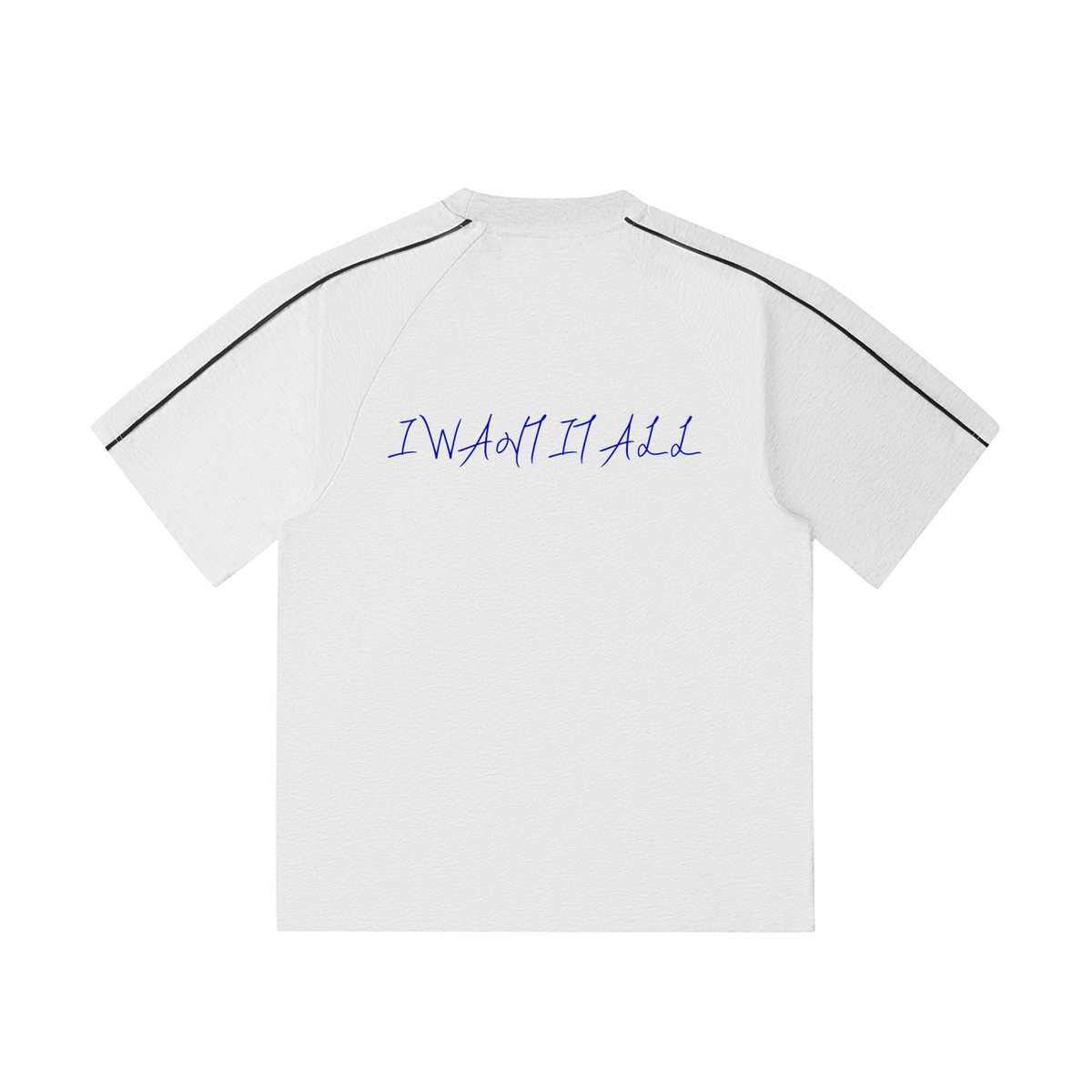 Contrast Stitch Raglan T-Shirt