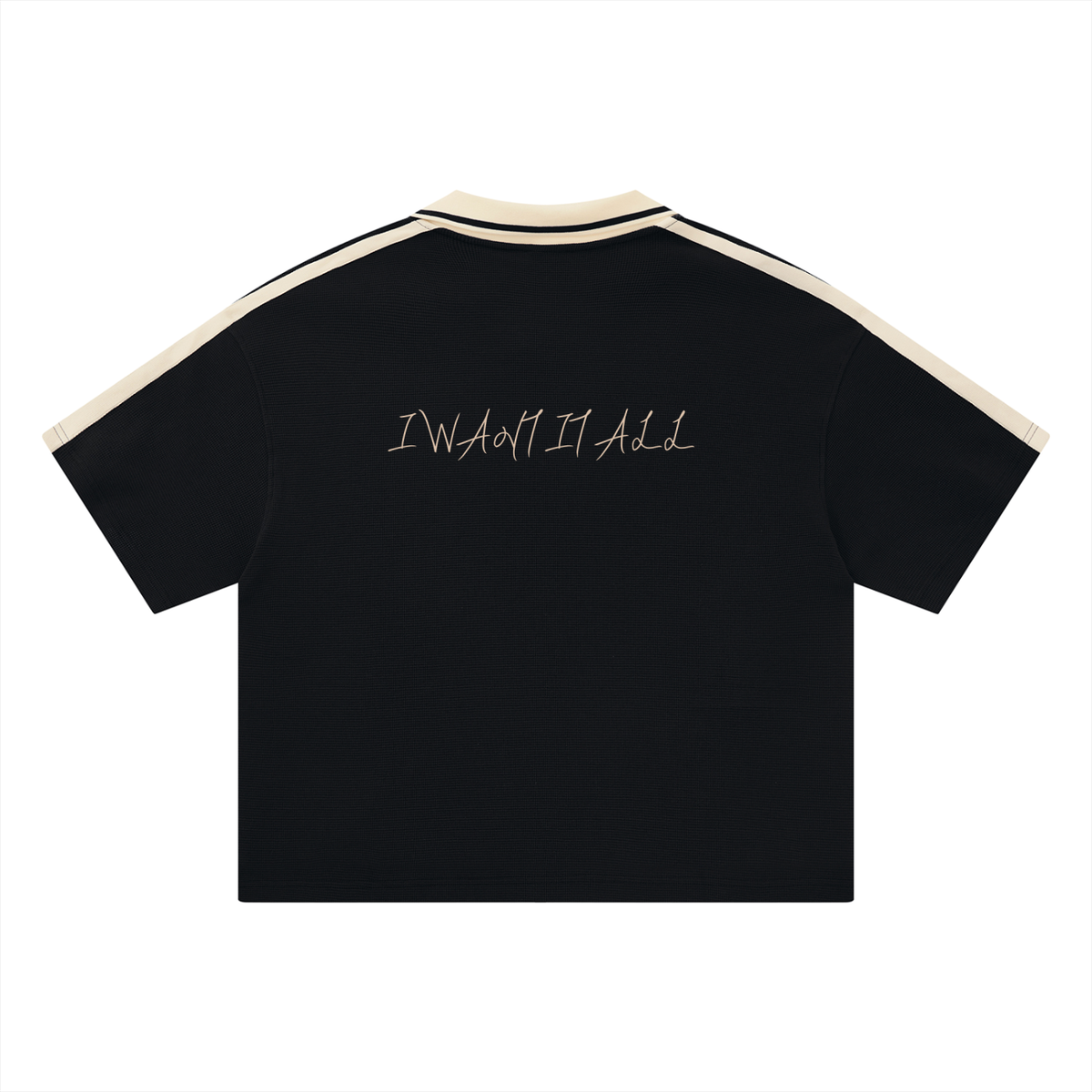 Unisex Color Block Polo Shirt