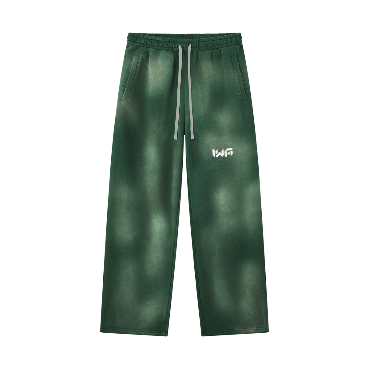 Unisex Sunfade Wide Leg Fleece Sweatpants