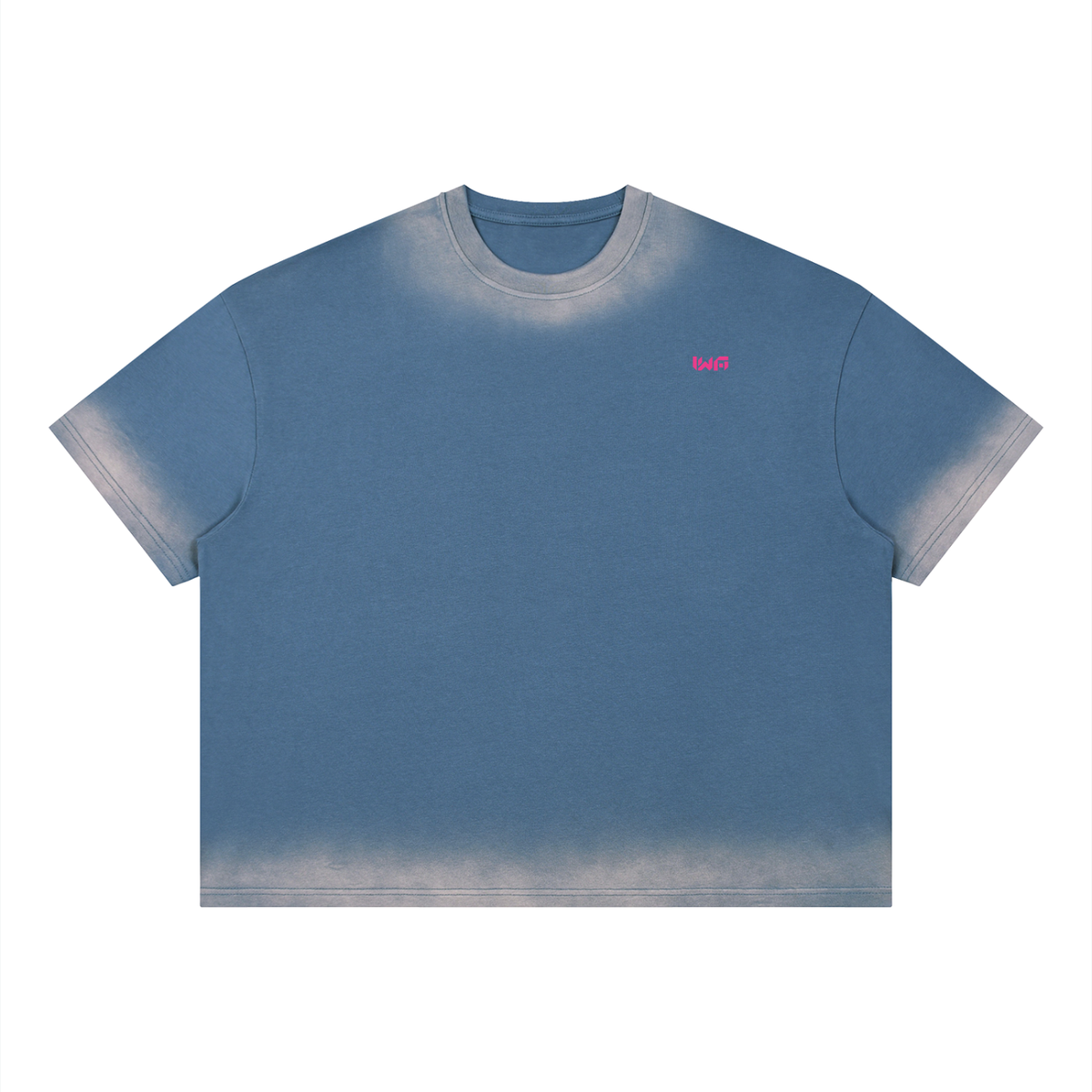Unisex Boxy Sunfade Vintage Wash T-Shirt